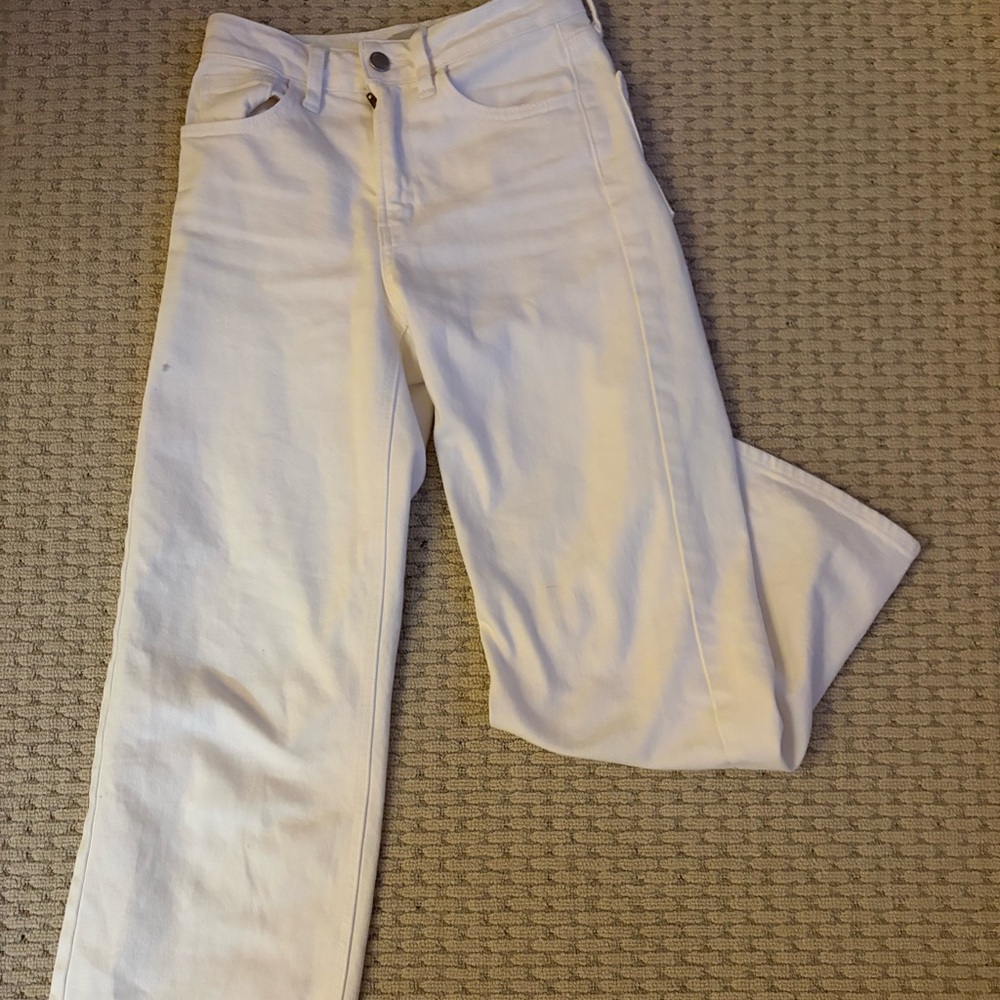 Just USA White Denim Pants
